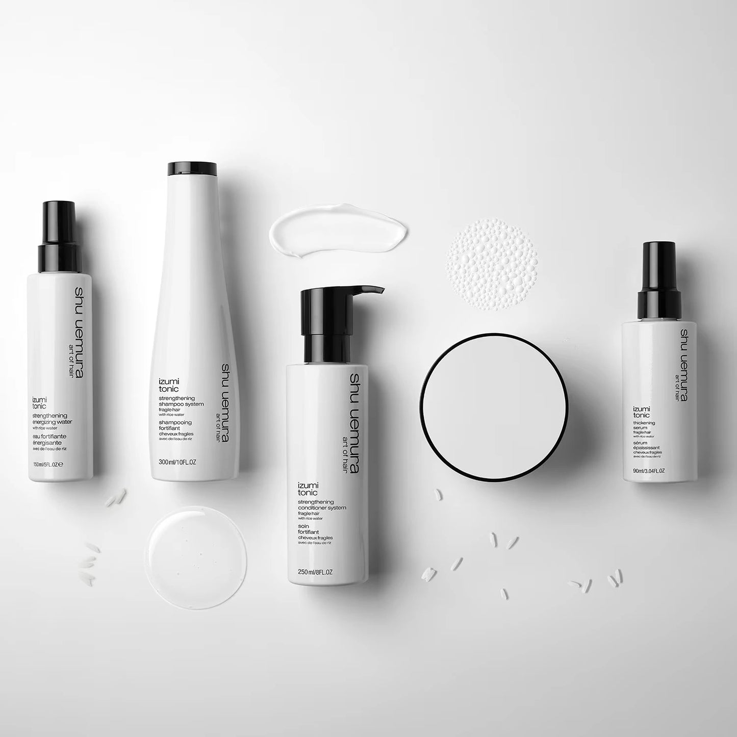 Izumi Tonic SHU UEMURA - Masque Fortifiant à L'Eau de Riz pour Cheveux Fragiles