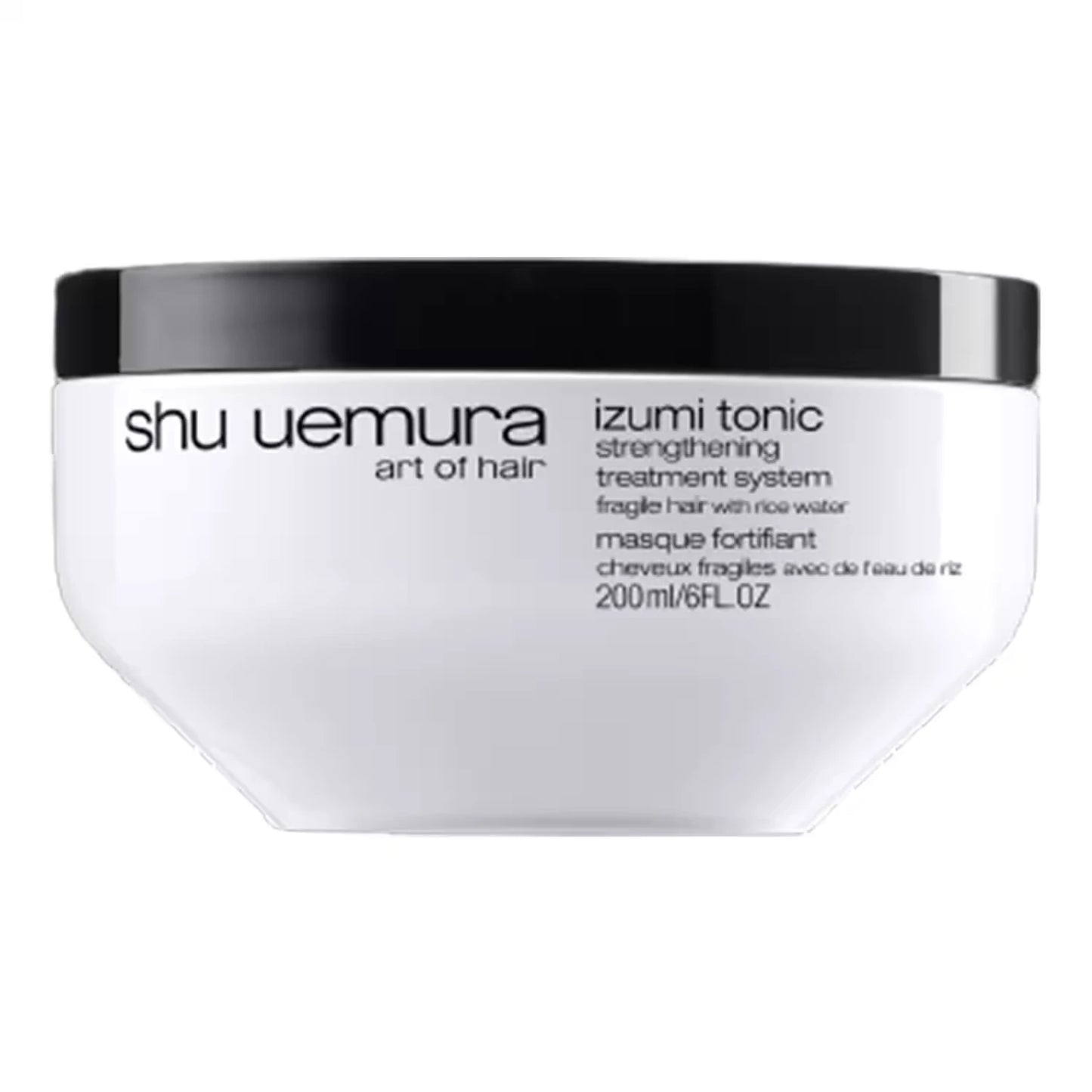 Izumi Tonic SHU UEMURA - Masque Fortifiant à L'Eau de Riz pour Cheveux Fragiles